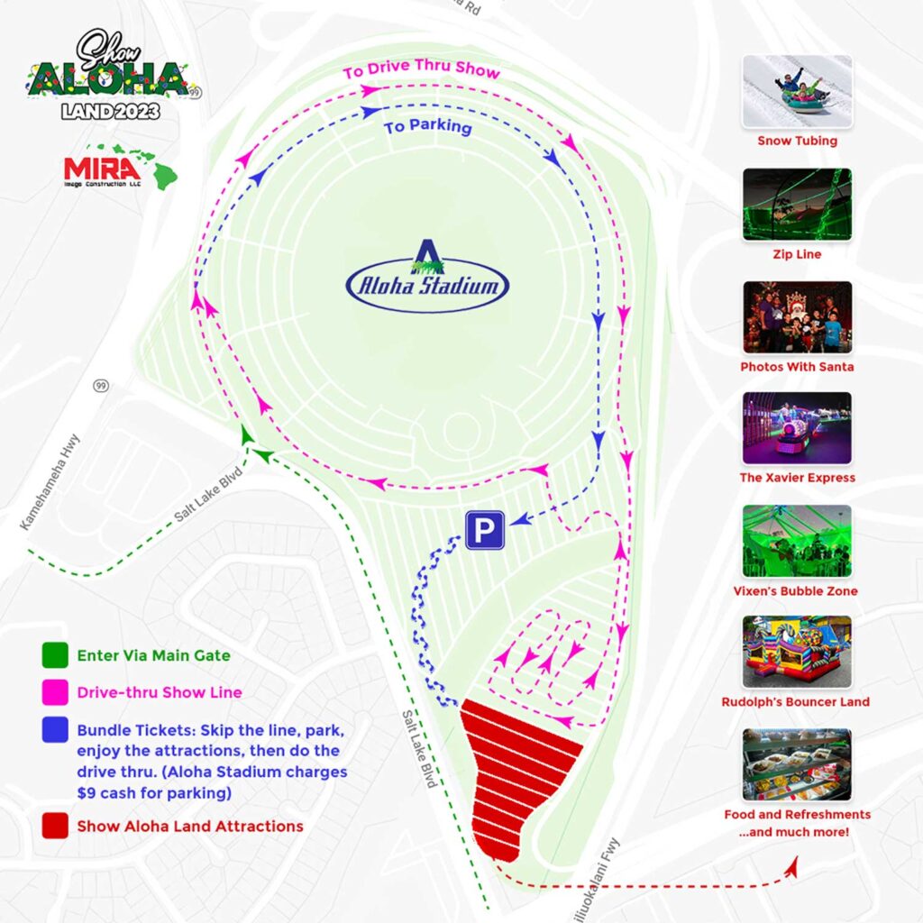 Map Show Aloha Land